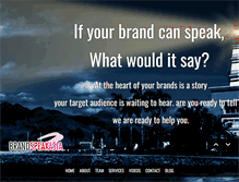 Tablet Screenshot of brandspeakasia.com